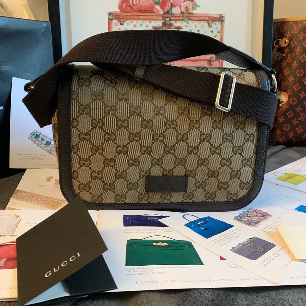 Gucci Shoulder Bag Brown/Beige